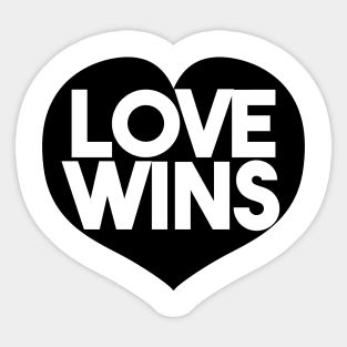 Love Wins Sticker